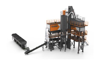 Usine de mélange d’asphalte